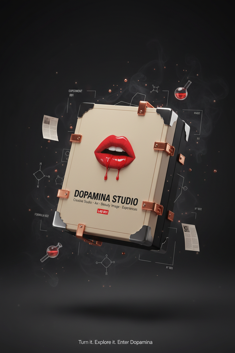 DOPAMINA STUDIO — Section 3D Hero